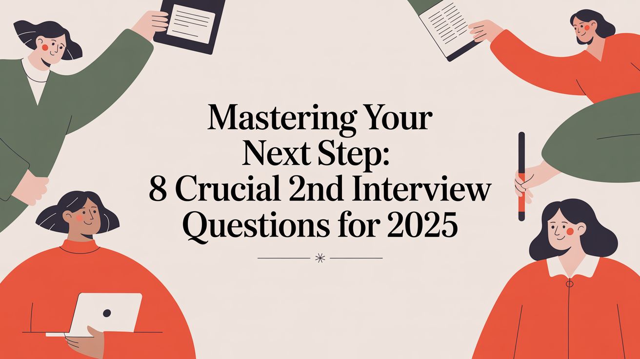 Mastering Your Next Step: 8 Crucial 2nd Interview Questions for 2025 ...