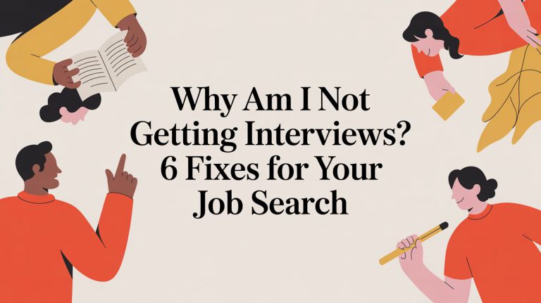 Why Am I Not Getting Interviews? 6 Fixes for Your Job Search – Gainrep Blog