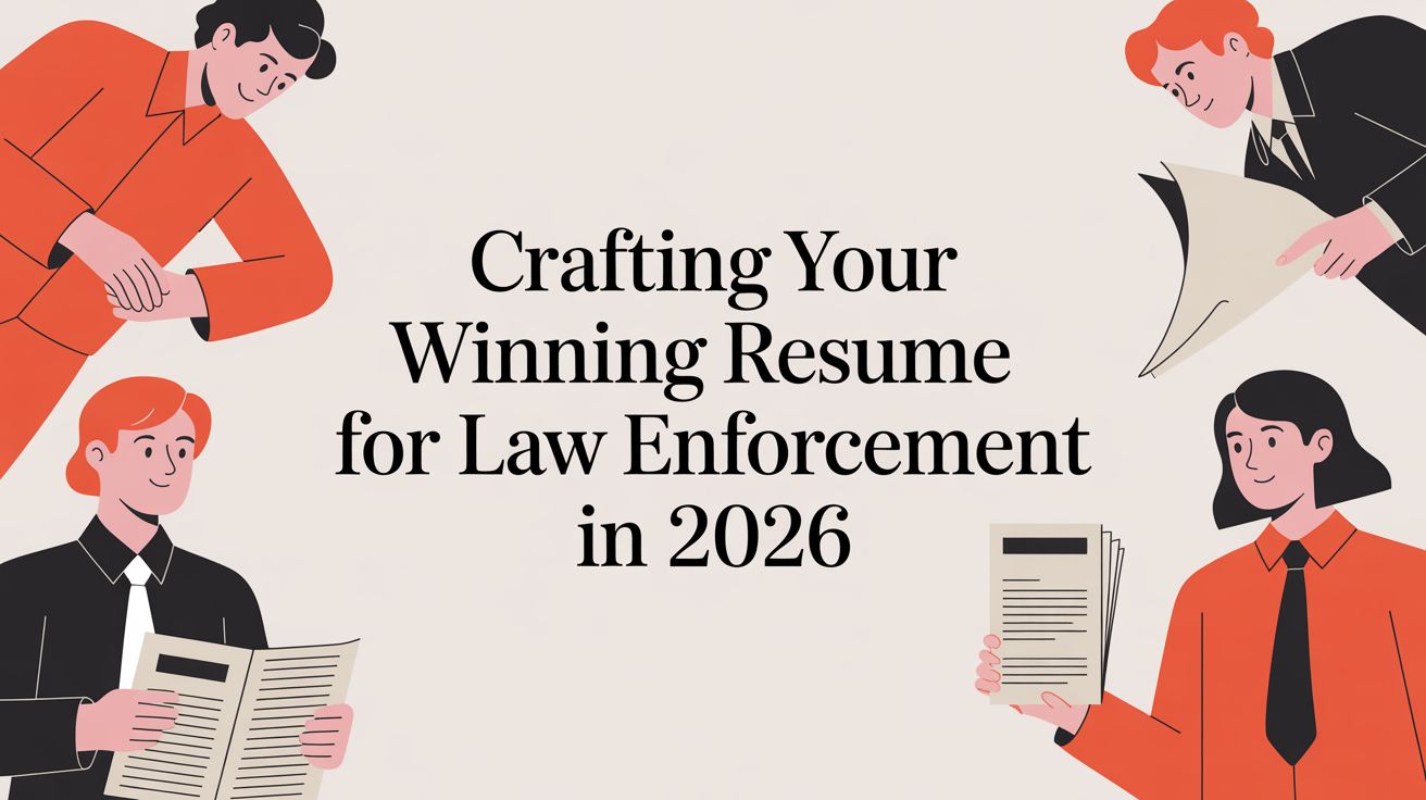 Crafting Your Winning Resume for Law Enforcement in 2026 – Gainrep Blog